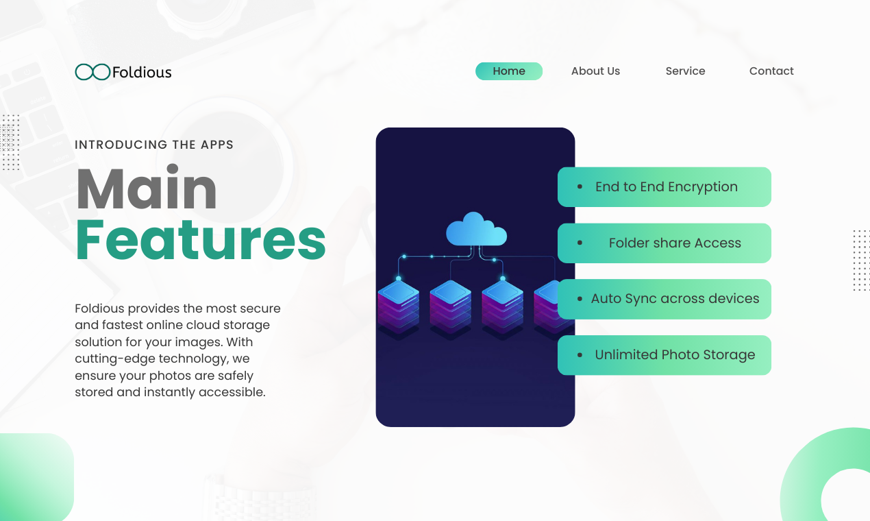 Foldious - Screenshot 3 showing product features and functionality