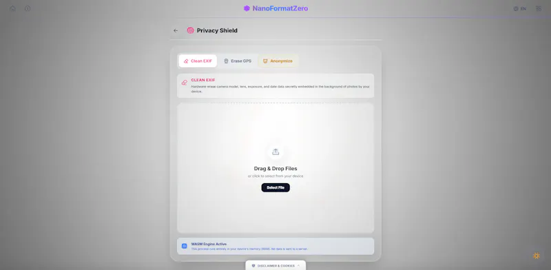 NanoFormatZero screenshot 4