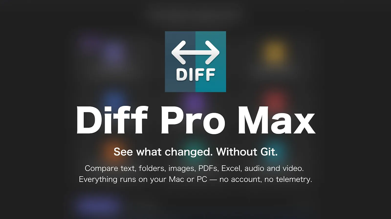 Diff Pro Max - File Compare screenshot 1 (video preview)