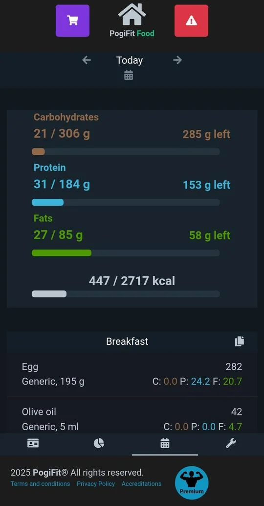 Posifa - Tracker de nutrición y entrenamiento inteligente para cada nivel de condición física media 1