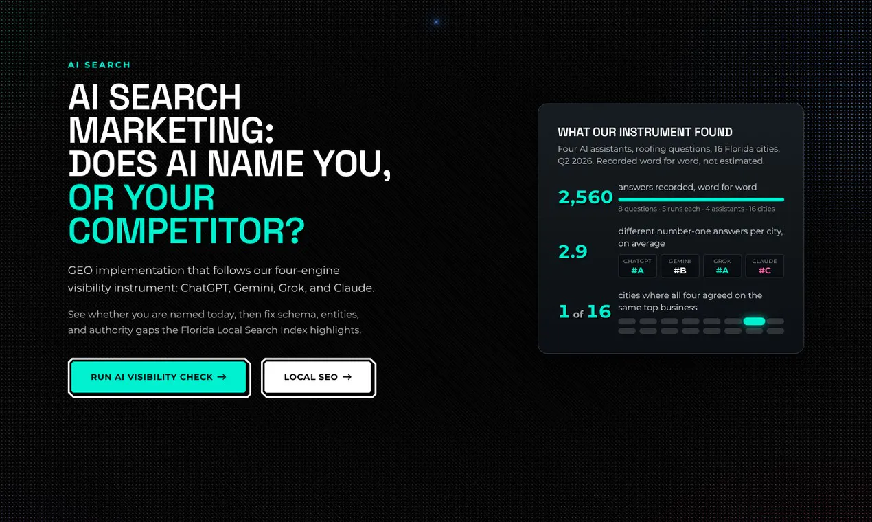 Free AI Visibility Check by L3ad gallery image