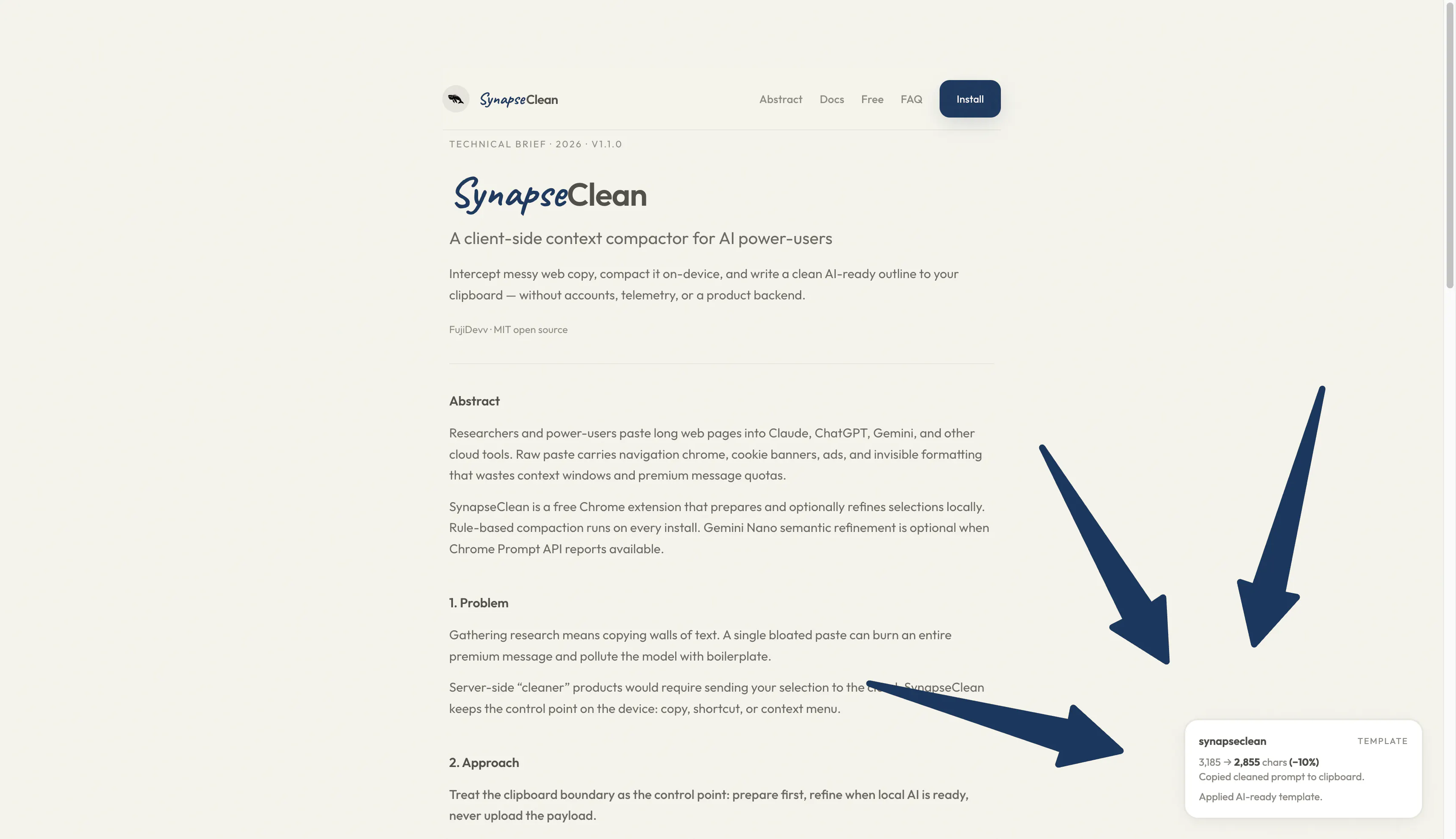 SynapseClean gallery image