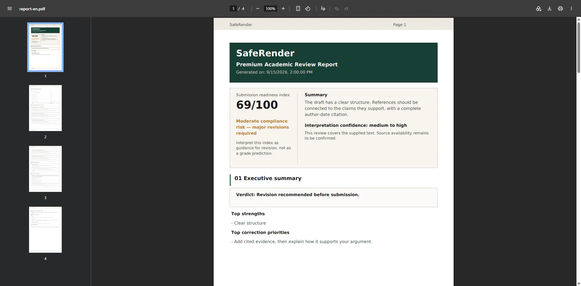SafeRender gallery image