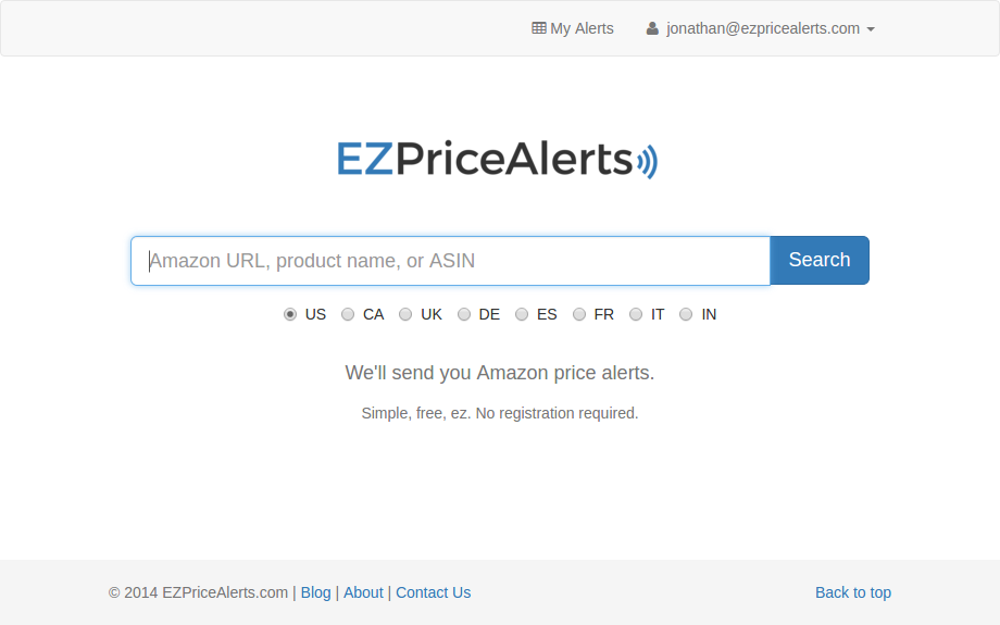 EZ Price Alerts