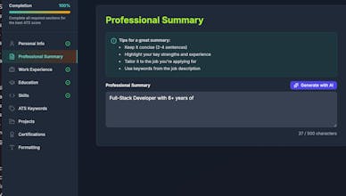 Smart ATS Resume gallery image