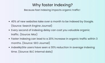 Deep integration between Google Search Console and Request Indexing
