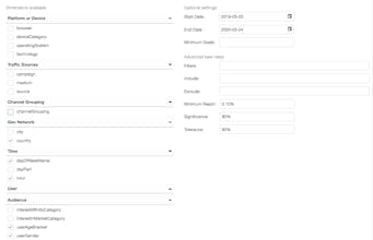 Google Analytic Audience Explorer BETA gallery image