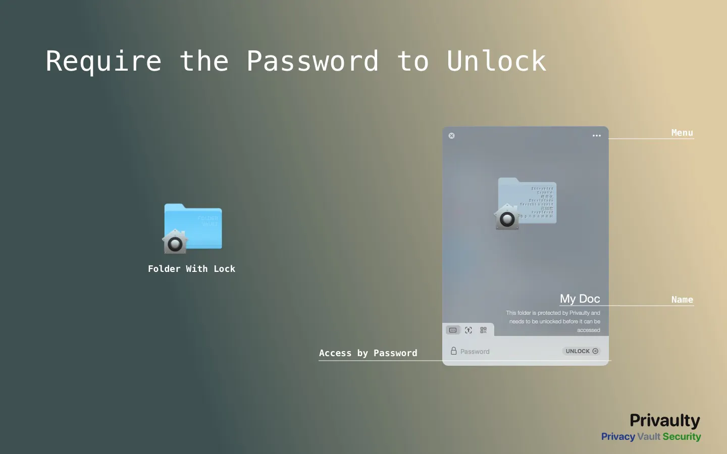 Folder Lock Vault screenshot