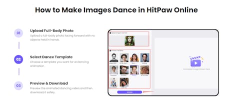 HitPaw Online AI Dance Generator gallery image