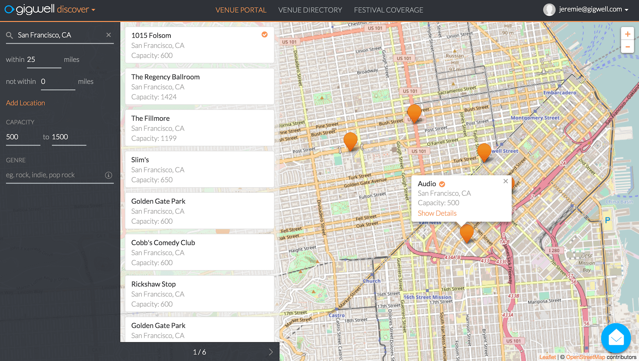 Gigwell Tour IQ gallery image