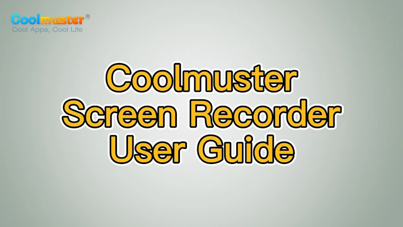 Coolmuster Screen Recorder screenshot 1 (video preview)