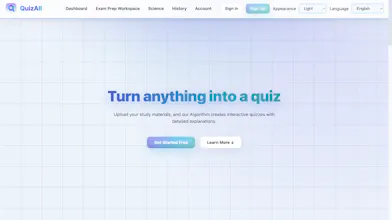 QuizAll — Turn anything into a quiz gallery image