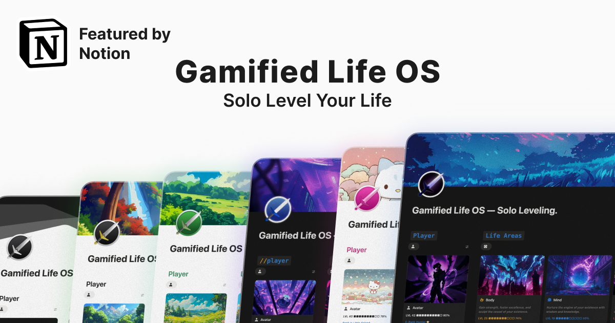 Gamified Life OS gallery image