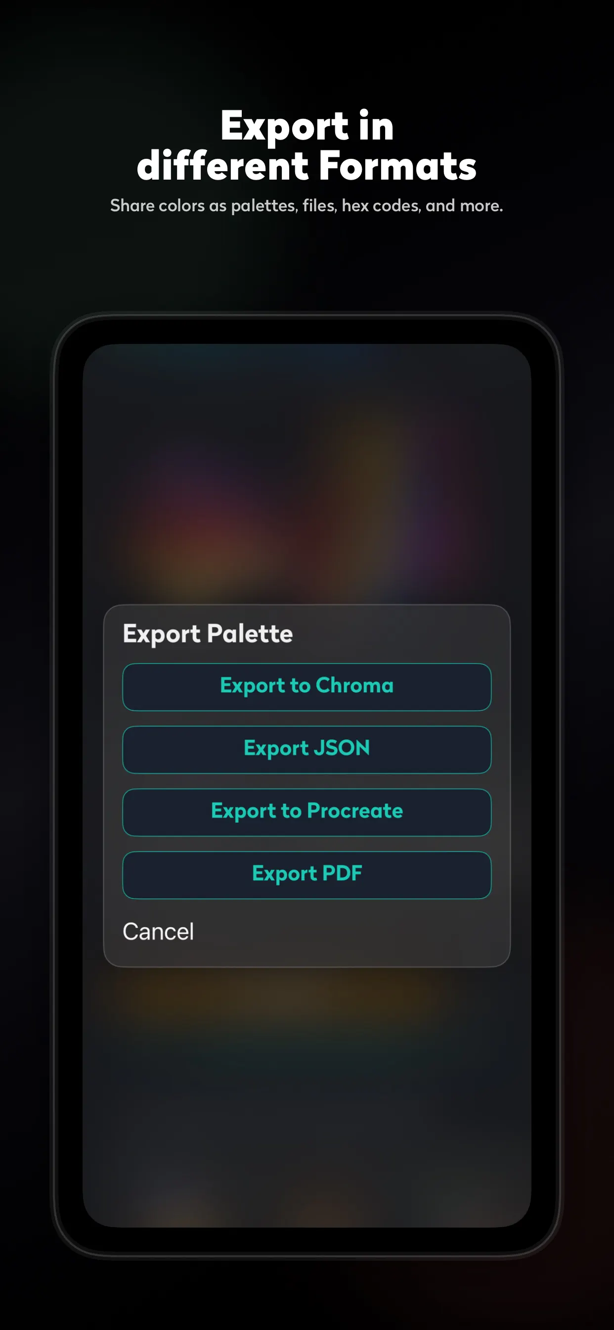 Chroma Color Palette Maker gallery image
