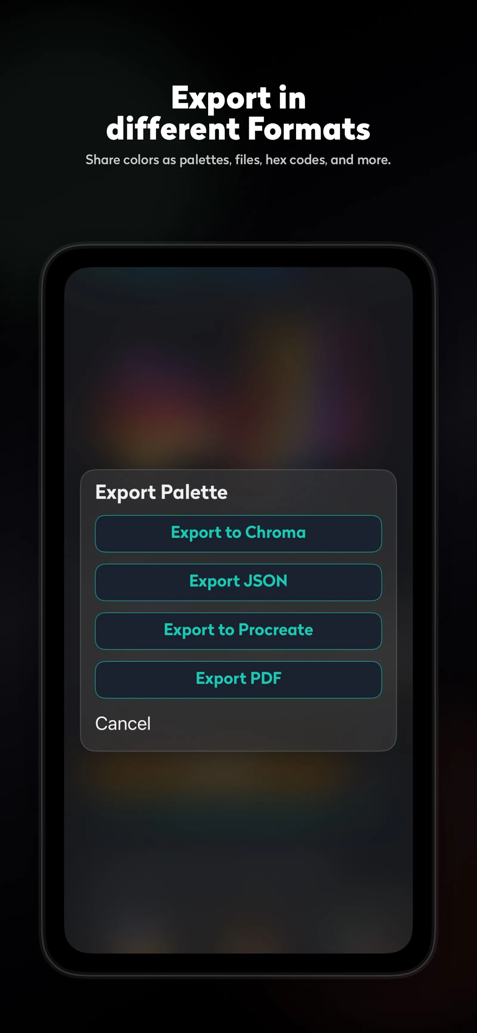 Chroma Color Palette Maker screenshot 9
