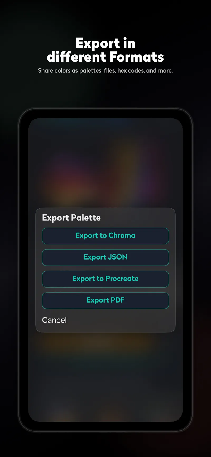 Chroma Color Palette Maker screenshot 9