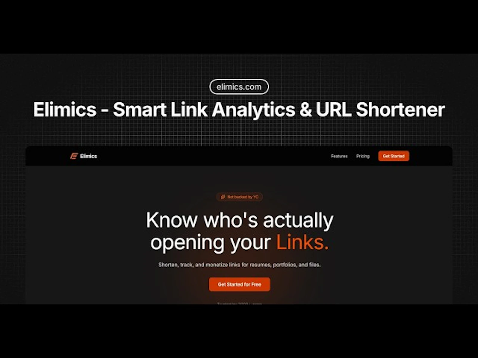 Elimics screenshot 1 (video preview)