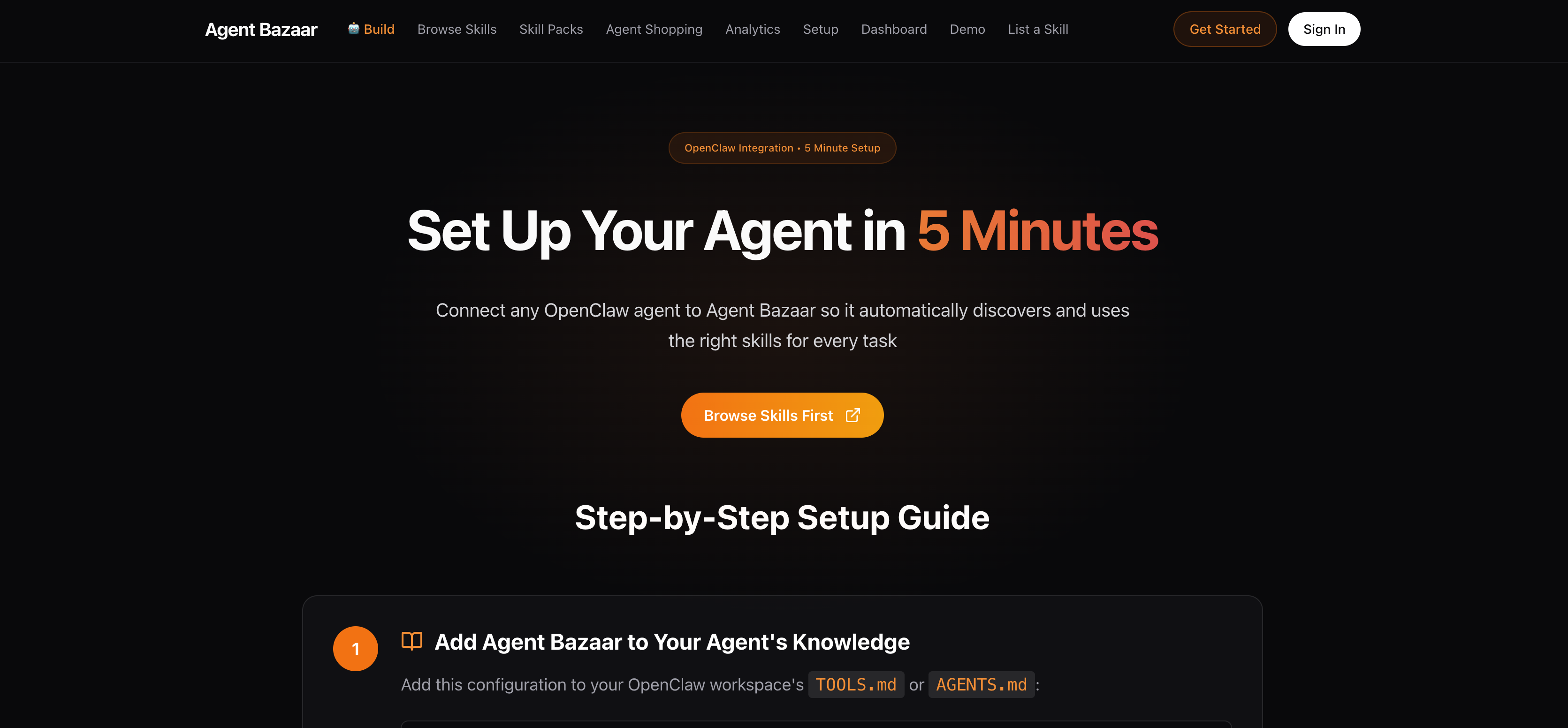 Agent Bazaar gallery image