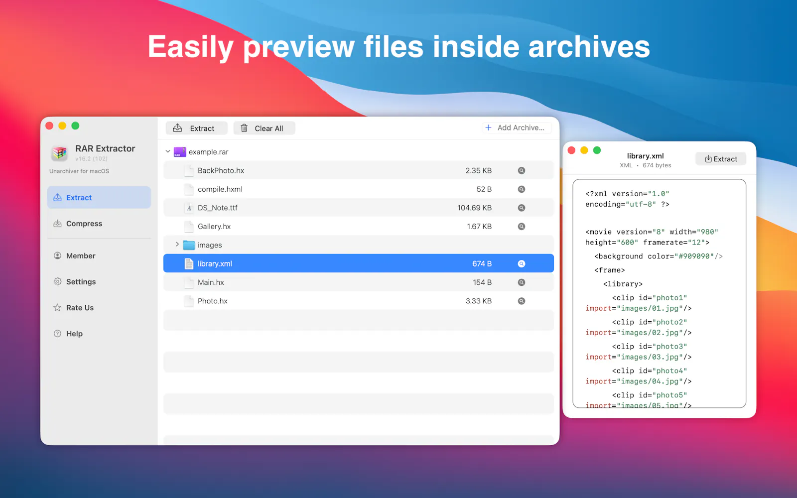 RAR Extractor screenshot 4