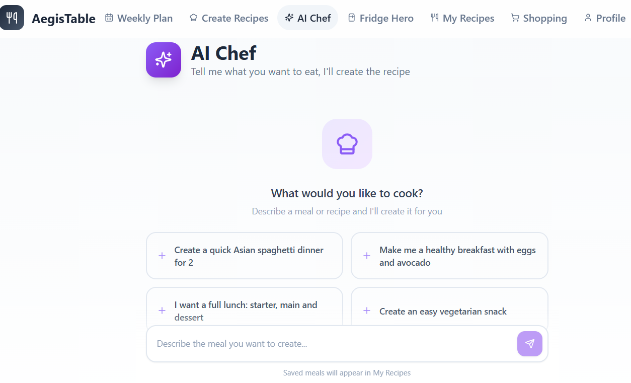 AegisTable gallery image