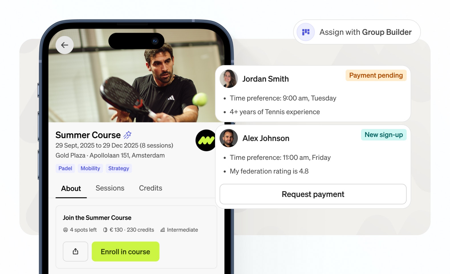 Matchable gallery image