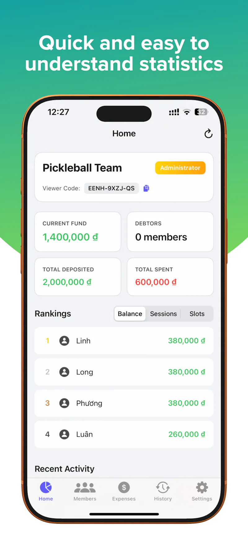 TeamFund: Group Expense  screenshot 3