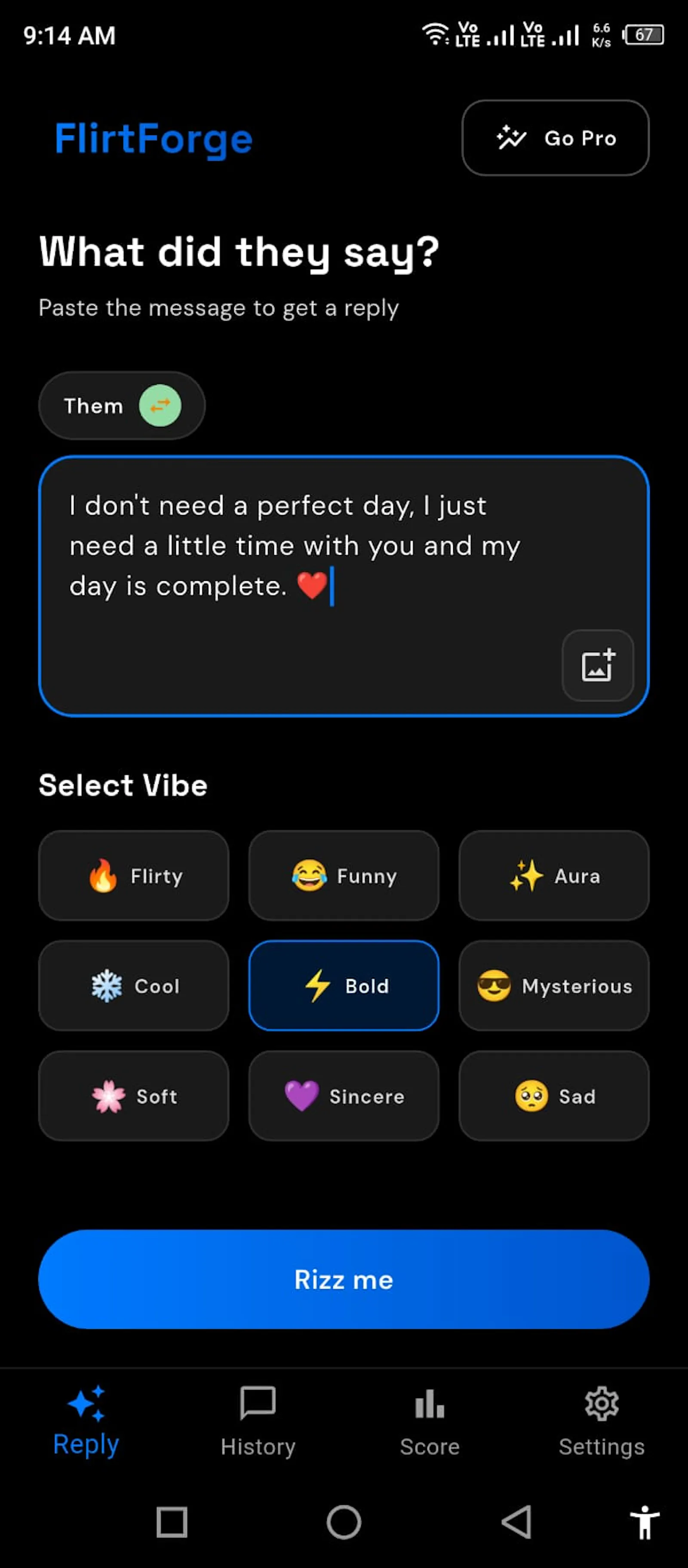 FlirtForge - AI Dating Coach screenshot 4