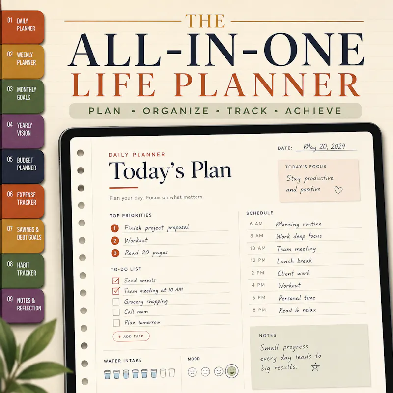 The All-in-One Life Planner  screenshot 2