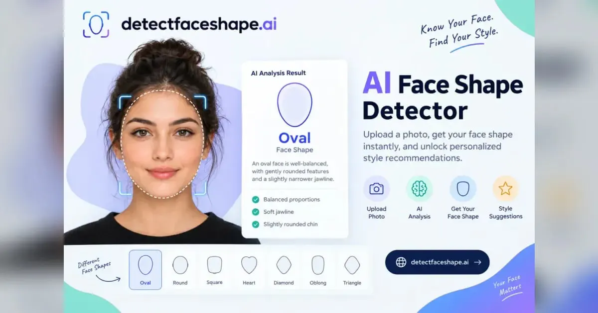 AI Face Shape Detector gallery image