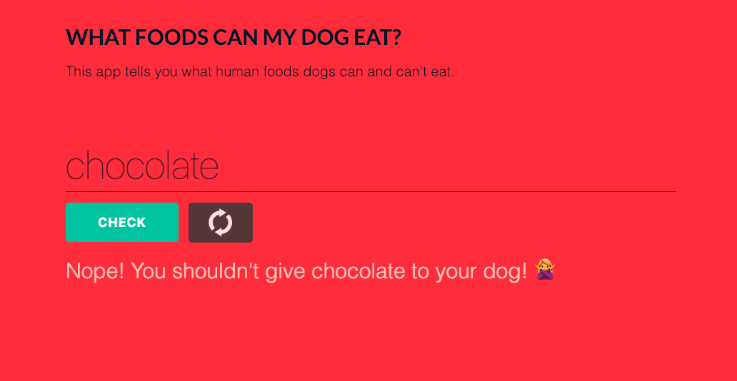 foods dogs can eat