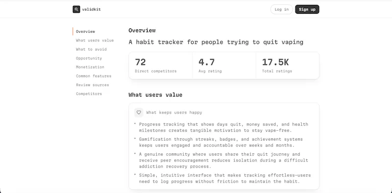 ValidKit screenshot 2
