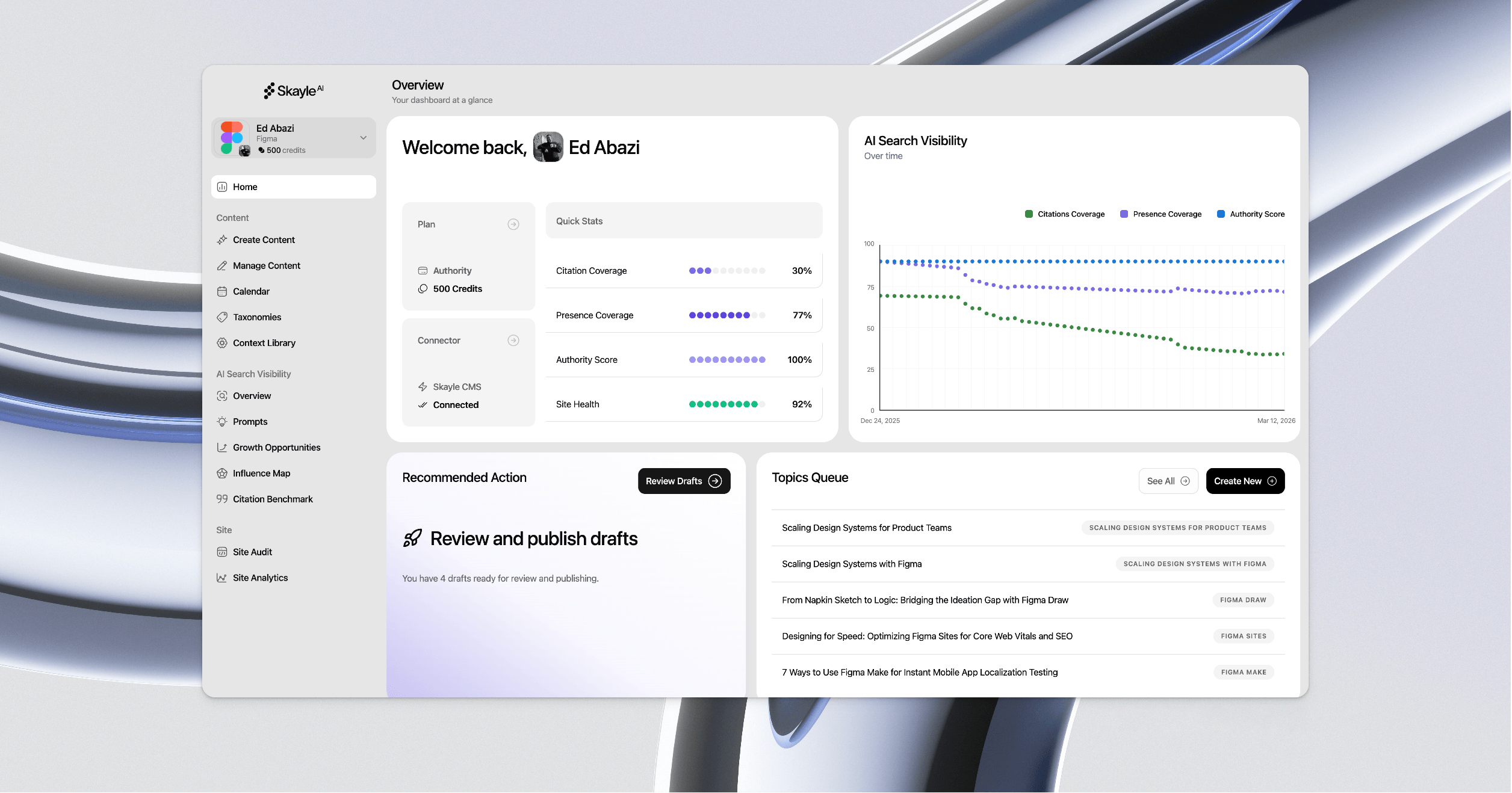 Skayle - Screenshot 3 showing product features and functionality
