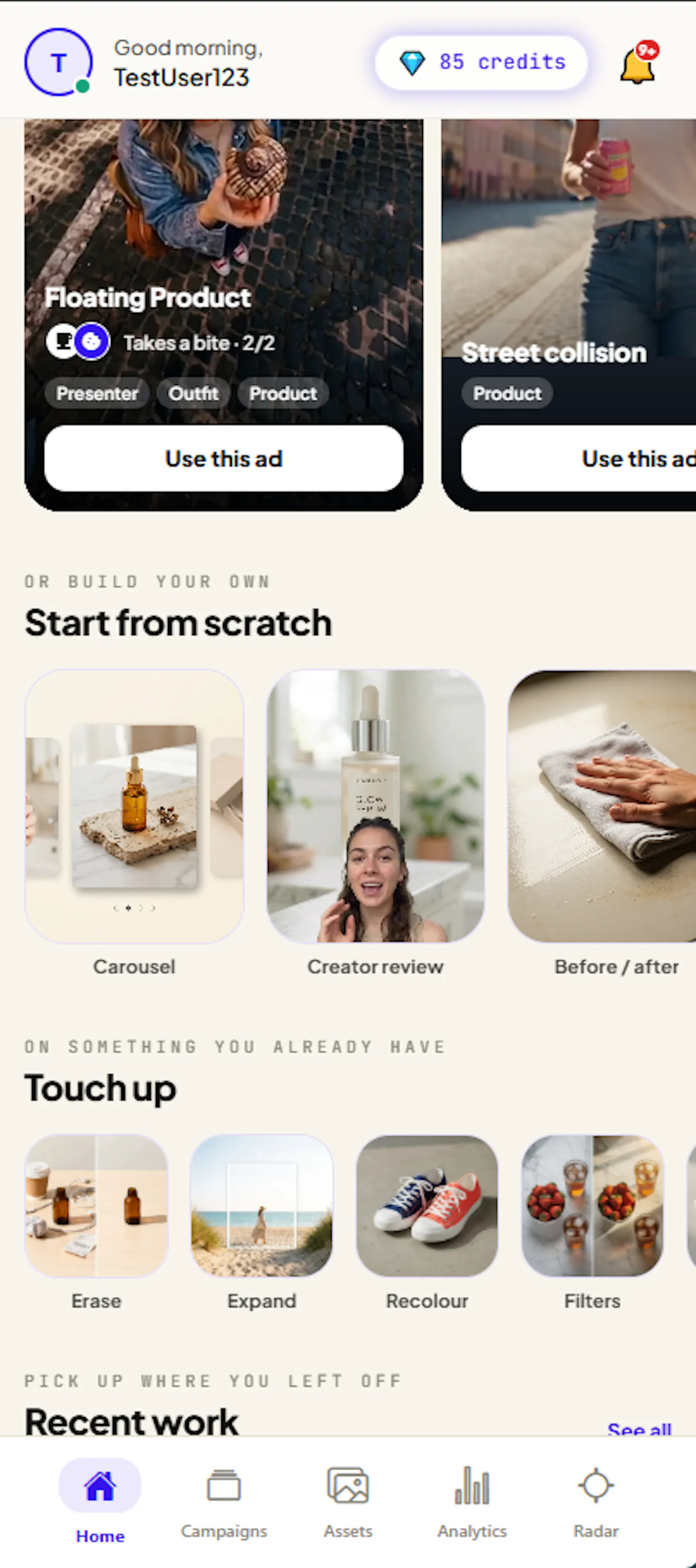 AnZi.AI: AI Ad maker screenshot 2