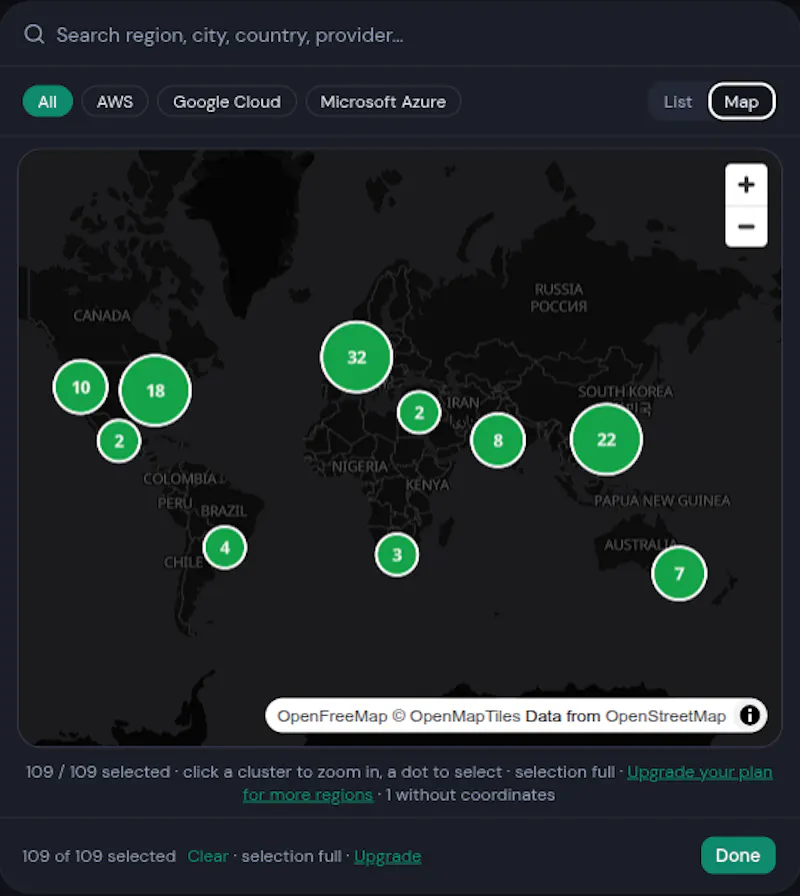 RegionCheck - Global Cloud Monitoring screenshot 4