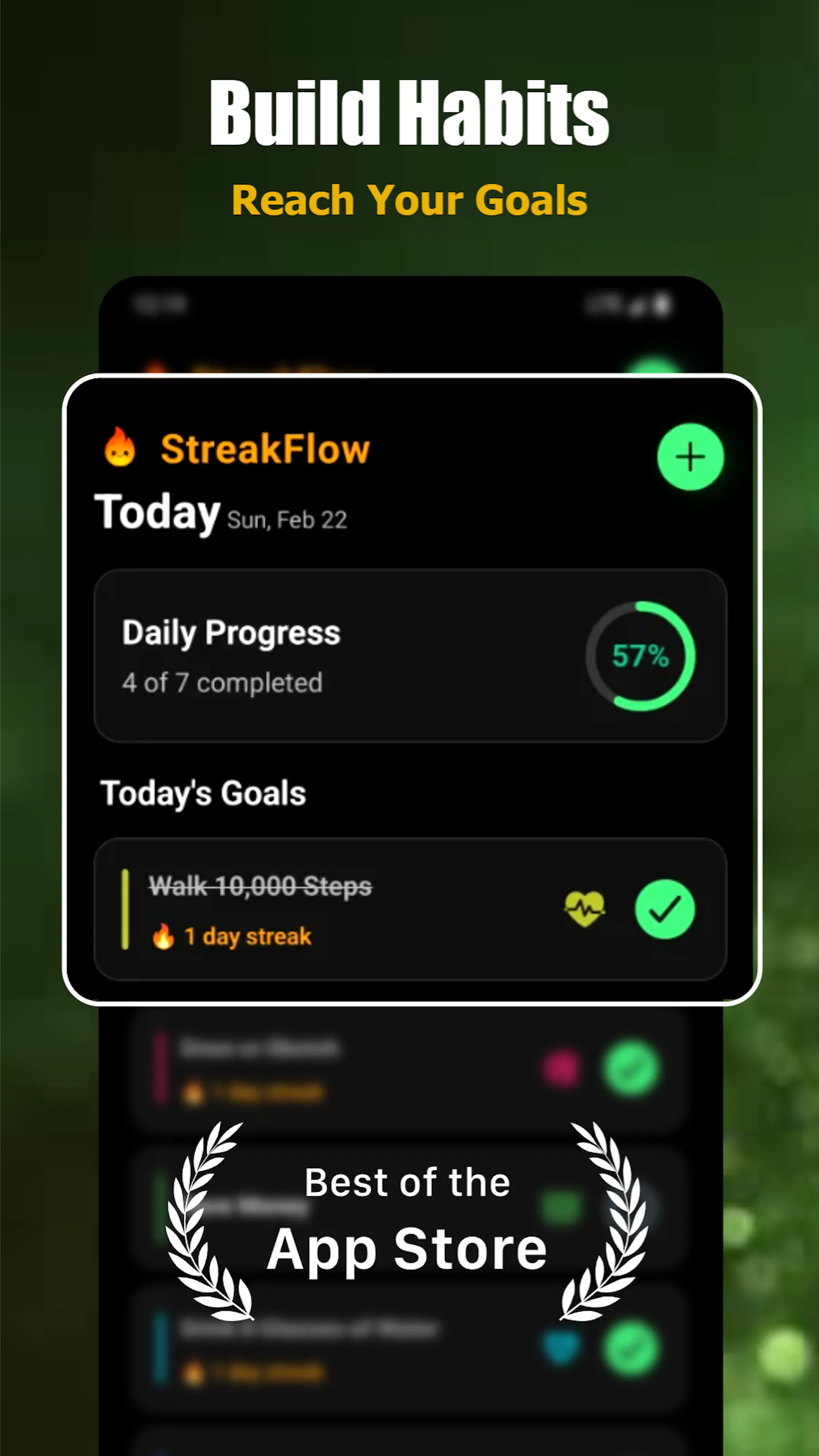 StreakFlow - Habit Tracker & Daily Goals screenshot 2