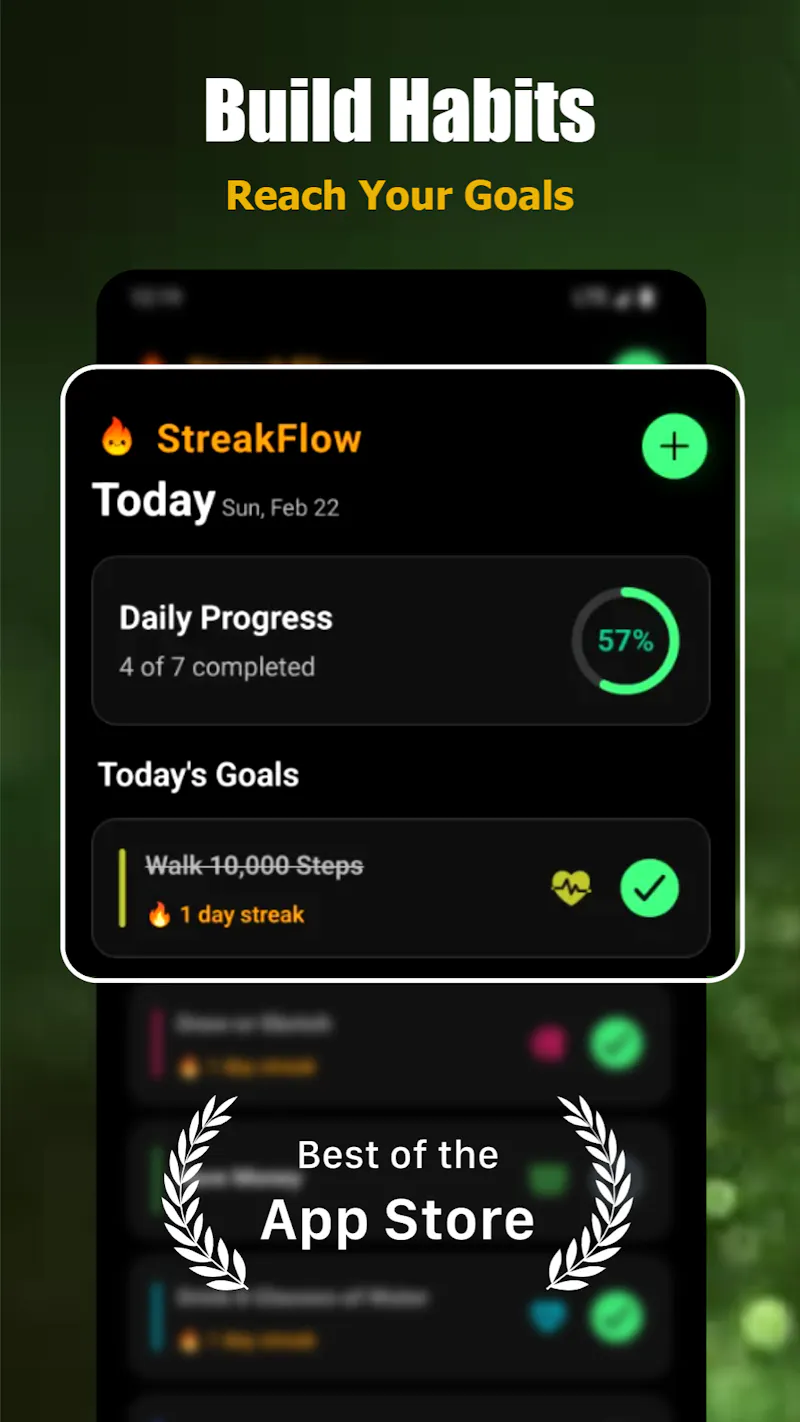 StreakFlow - Habit Tracker & Daily Goals screenshot 2