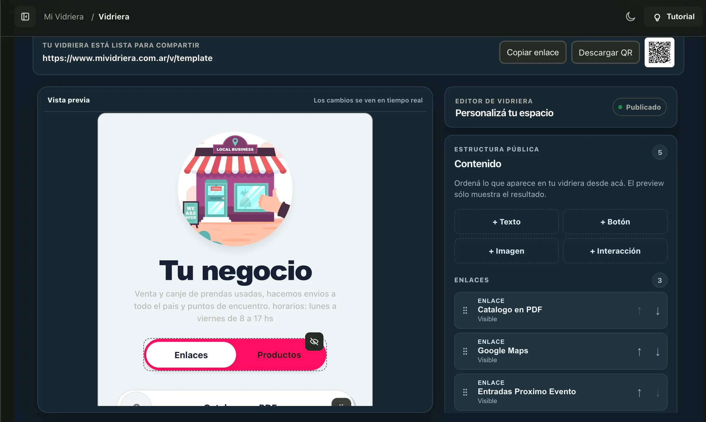 Mi vidriera gallery image