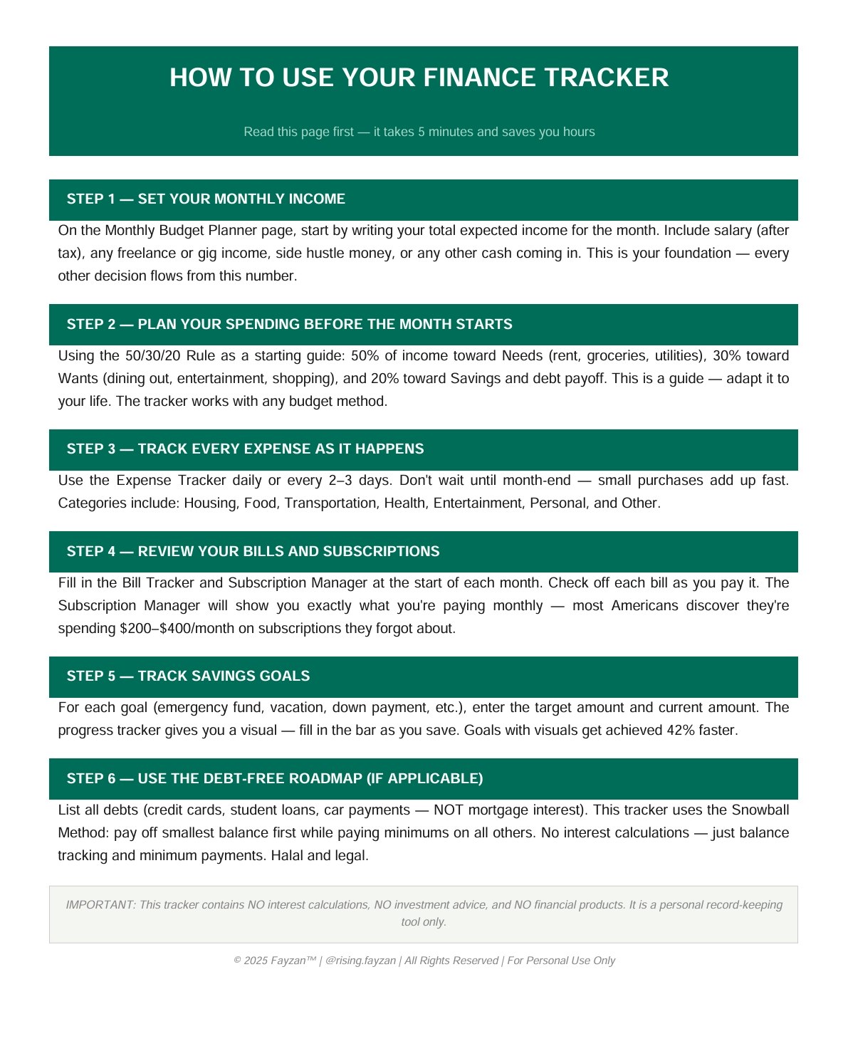Fayzan™ Finance Tracker  gallery image