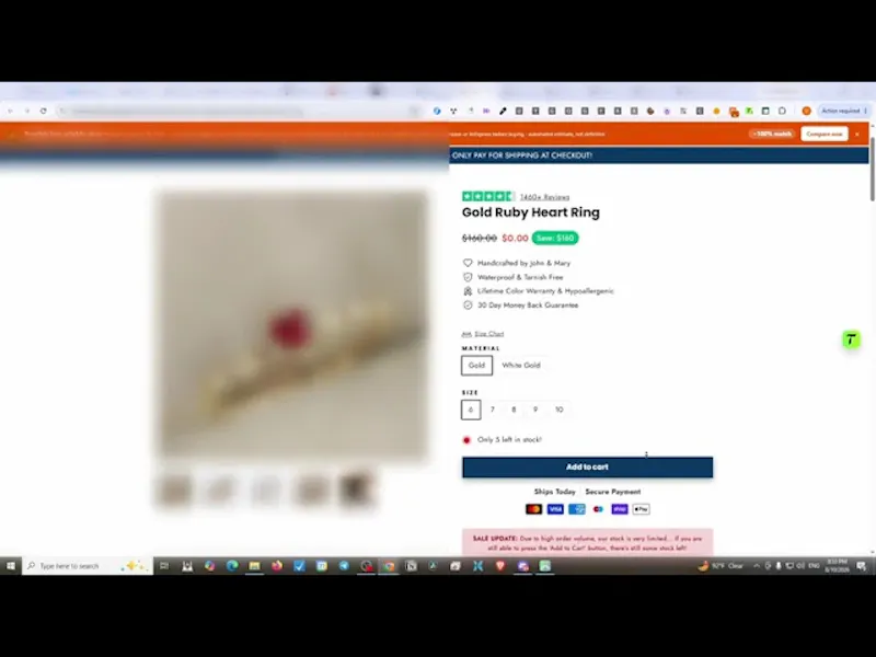 Bogus screenshot 1 (video preview)