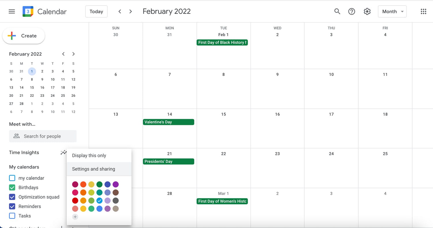 Google Calendar