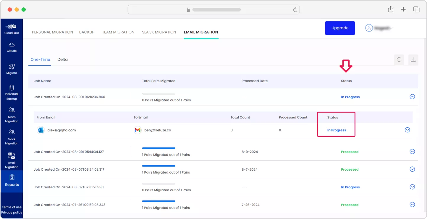 Media CloudFuze - Berhijrah e -mel dari Outlook ke Gmail 4