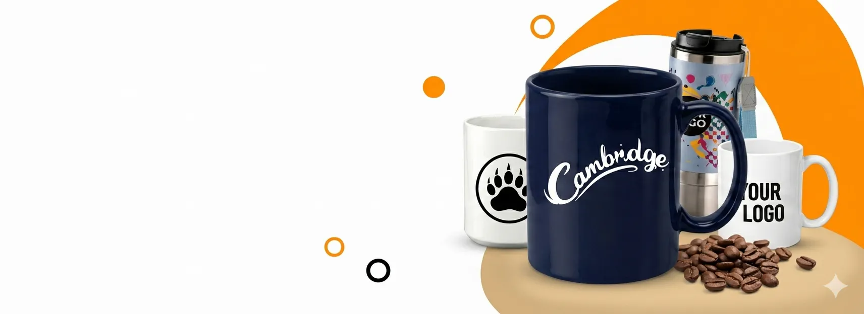 Printed Cambridge Dye Sublimation Mug gallery image