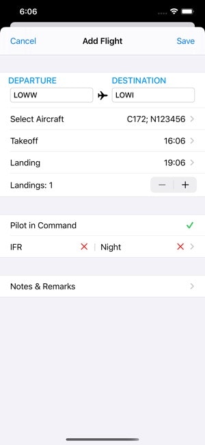 SkyPilot 3 - Flight Logbook  gallery image
