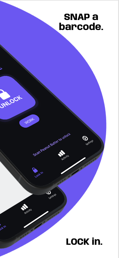 وسائط Snaplock - التقاط الباركود ، وقفل تشتيت التطبيقات 3