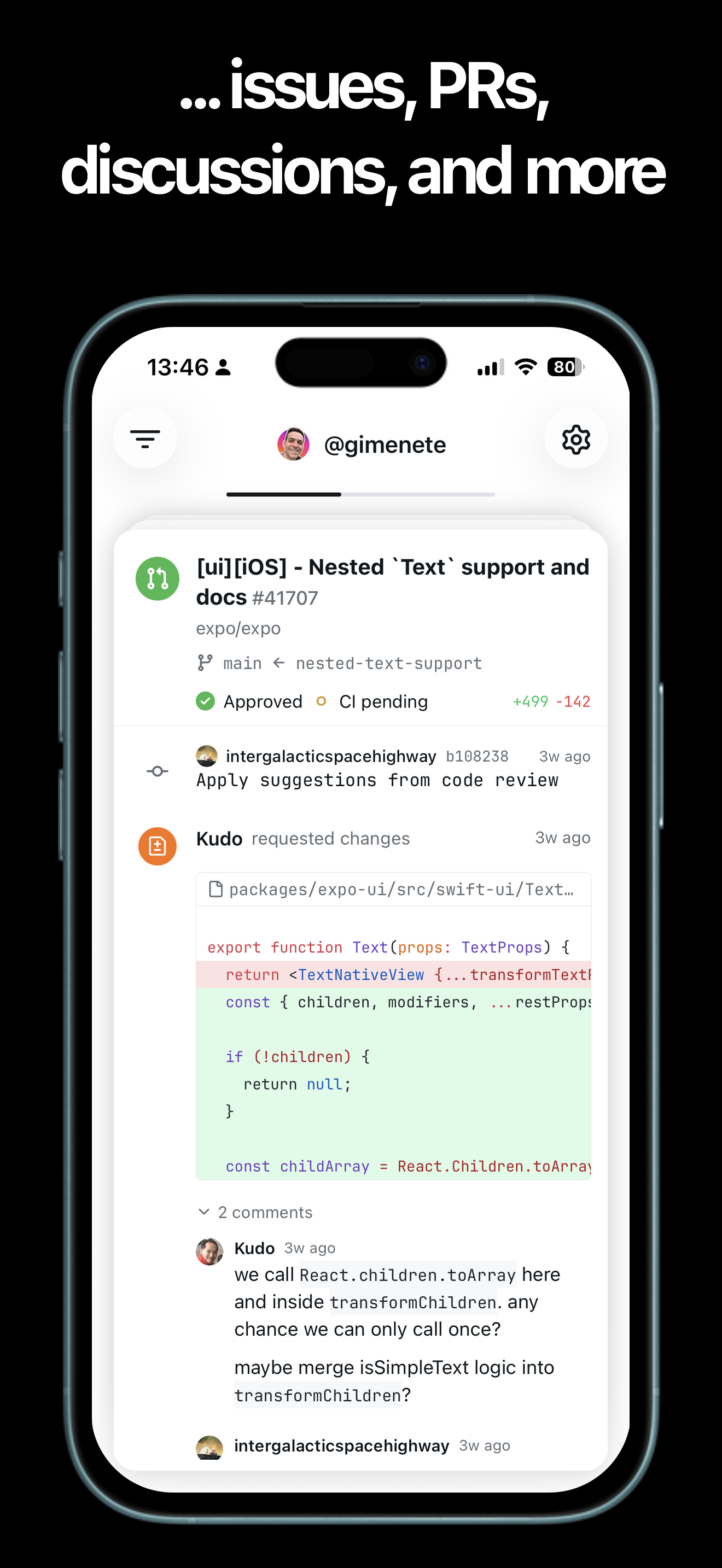 gitswipe - Screenshot 4 showing product features and functionality