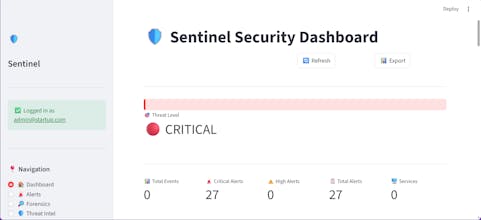 Sentinel Security Platform gallery image