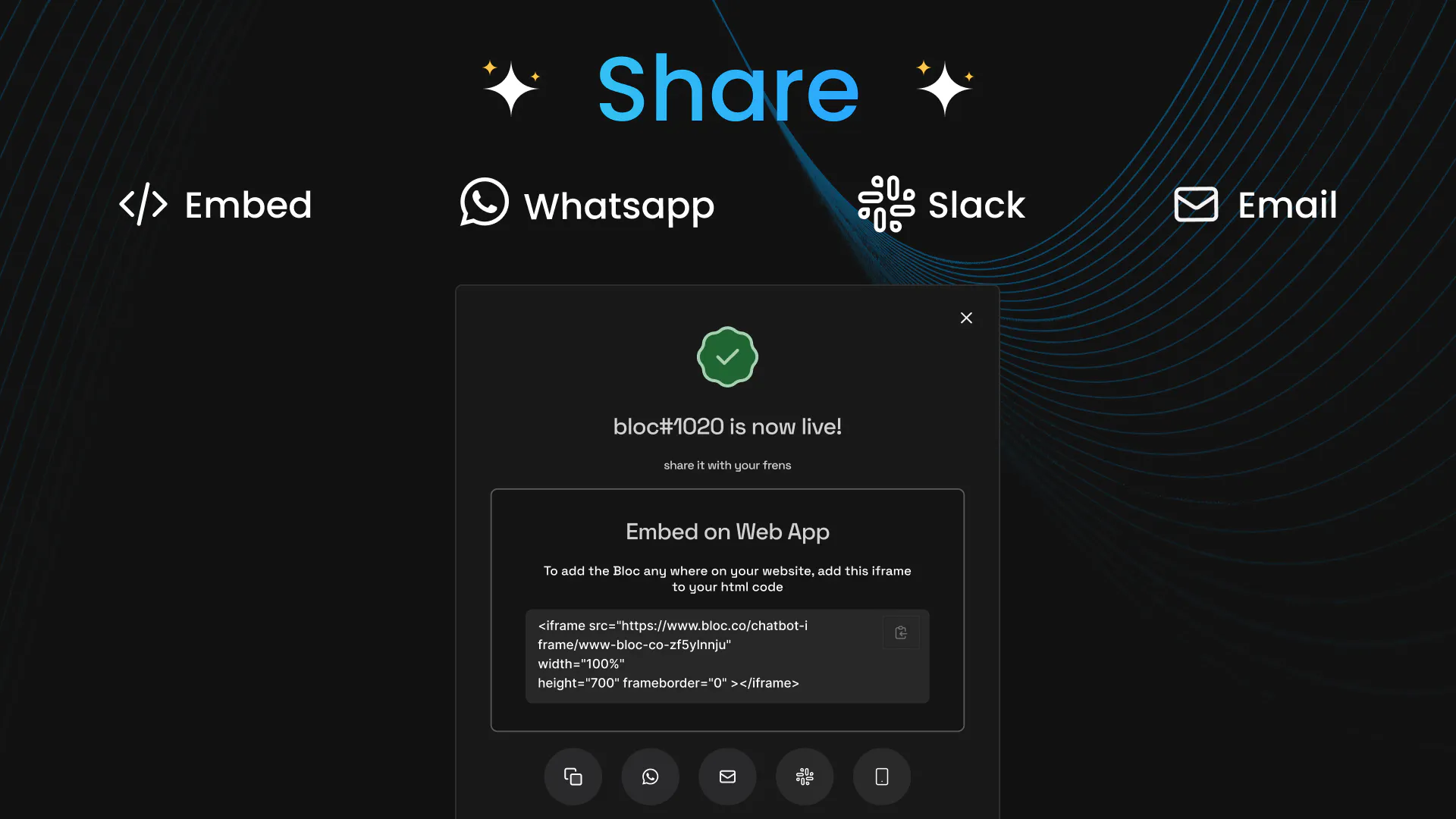 Bloc screenshot