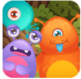 Candy monster match 3 game