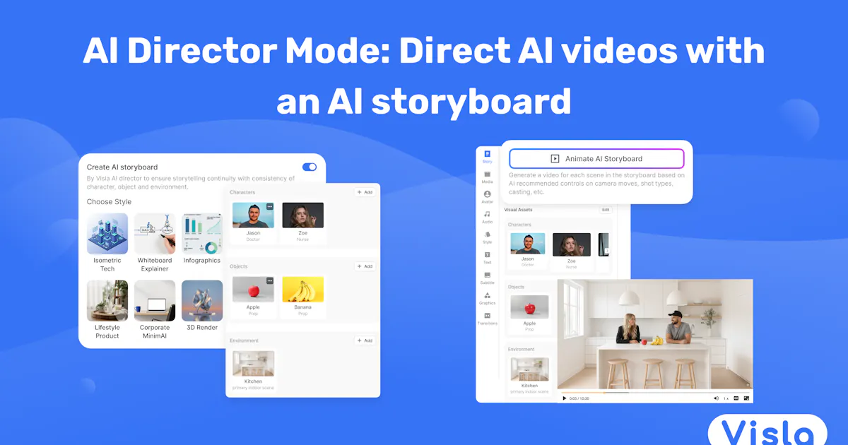 Visla AI Director Mode