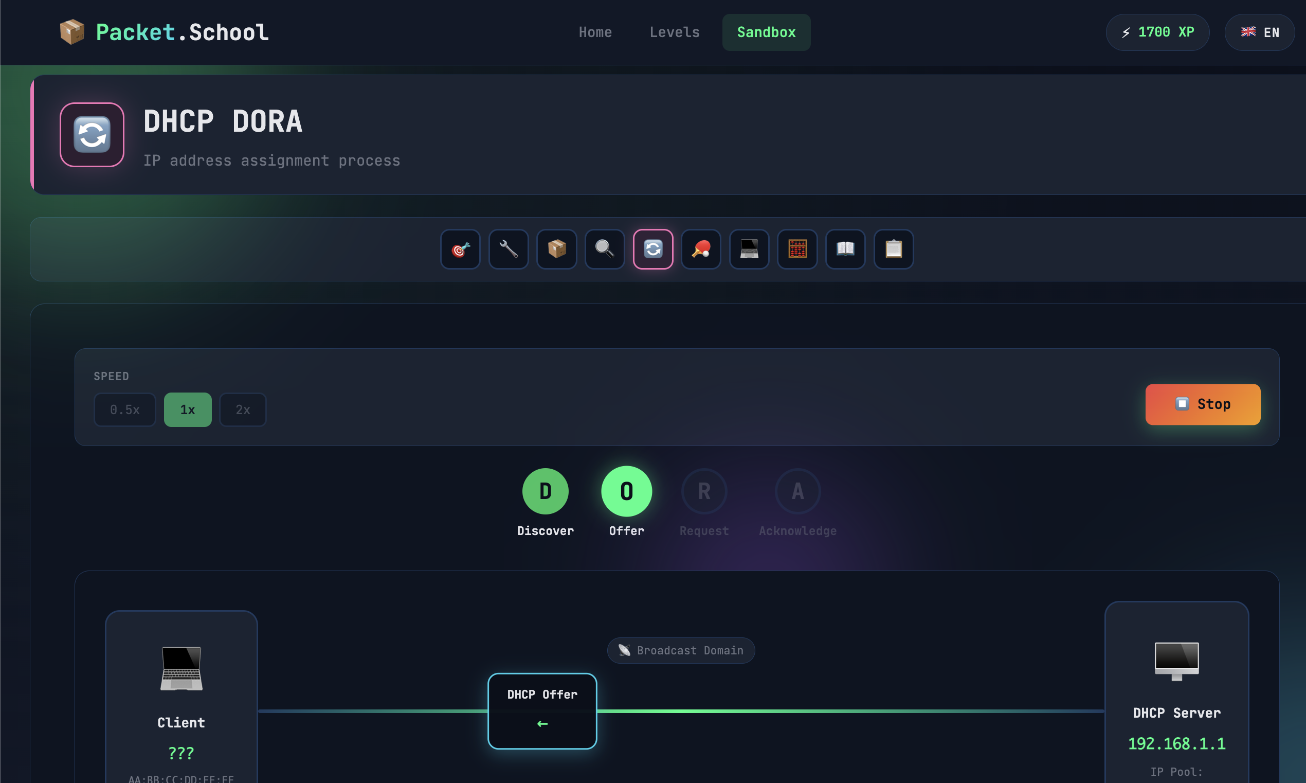 Packet.School - Screenshot 3 showing product features and functionality